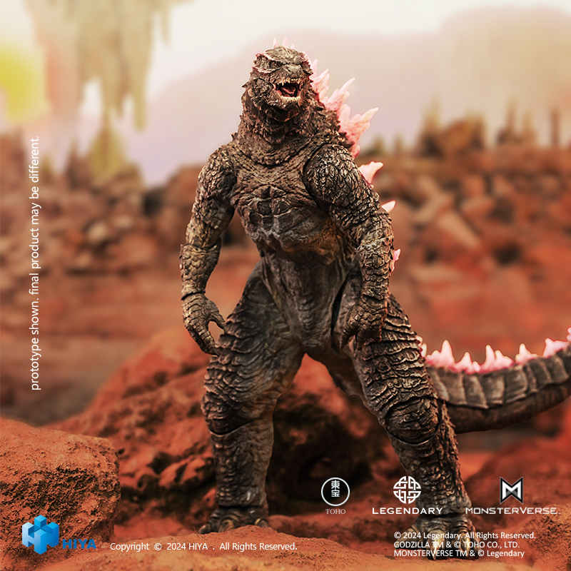 Hiya Toys - Godzilla X Kong - The New Empire - Godzilla Evolved Version - (PREORDER) March 15, 2027