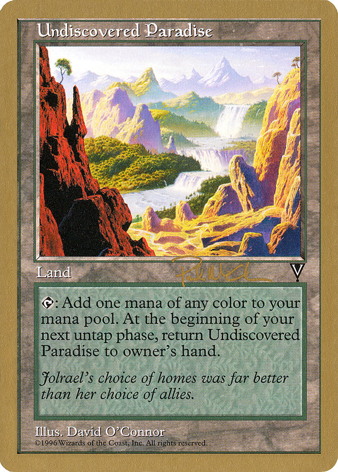 Undiscovered Paradise (Paul McCabe) [World Championship Decks 1997] - Magic: The Gathering - Card Brawlers | Quebec | Canada |