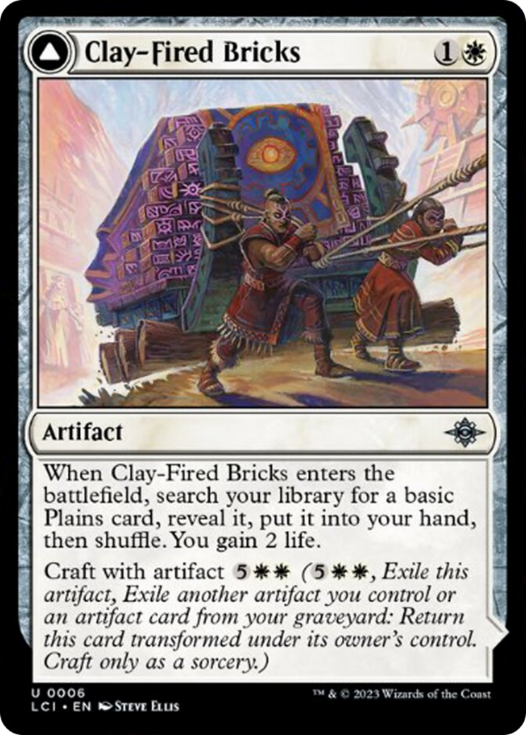 Clay-Fired Bricks // Cosmium Kiln [The Lost Caverns of Ixalan] - Magic: The Gathering - Card Brawlers | Quebec | Canada |