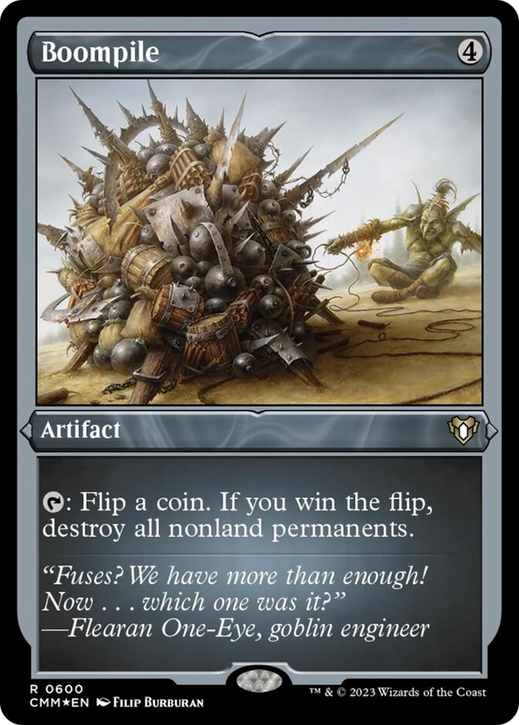 Boompile (Foil Etched) [Commander Masters] - Magic: The Gathering - Card Brawlers | Quebec | Canada |