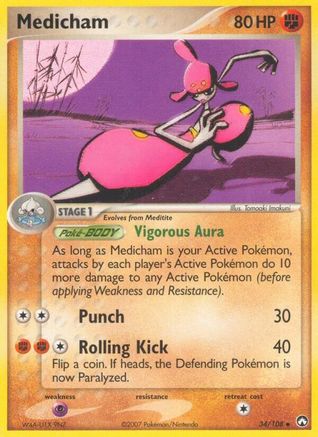 Medicham (34/108) (Stamped) [EX: Power Keepers] - Pokémon - Card Brawlers | Quebec | Canada |