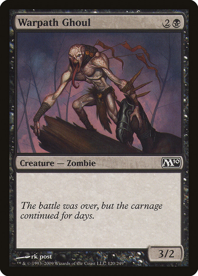 Warpath Ghoul [Magic 2010] - Magic: The Gathering - Card Brawlers | Quebec | Canada |