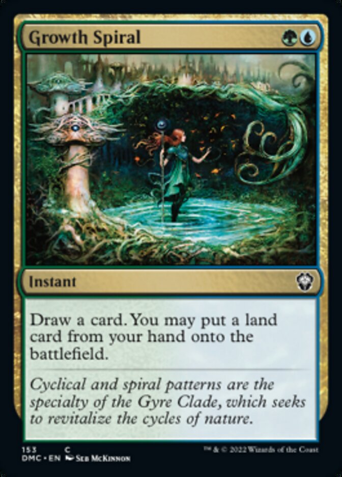 Growth Spiral [Dominaria United Commander] - Magic: The Gathering - Card Brawlers | Quebec | Canada |