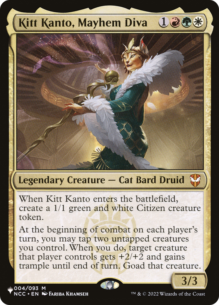 Kitt Kanto, Mayhem Diva [The List] - Magic: The Gathering - Card Brawlers | Quebec | Canada |