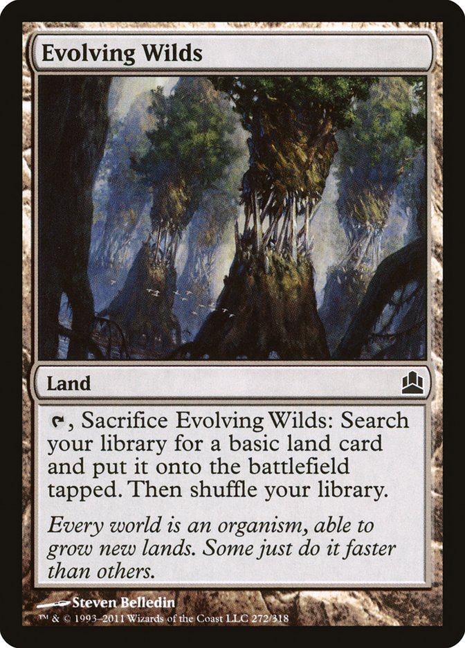 Evolving Wilds [Commander 2011] - Magic: The Gathering - Card Brawlers | Quebec | Canada |