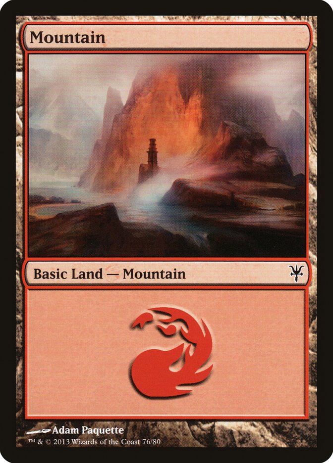 Mountain (76) [Duel Decks: Sorin vs. Tibalt] - Magic: The Gathering - Card Brawlers | Quebec | Canada |