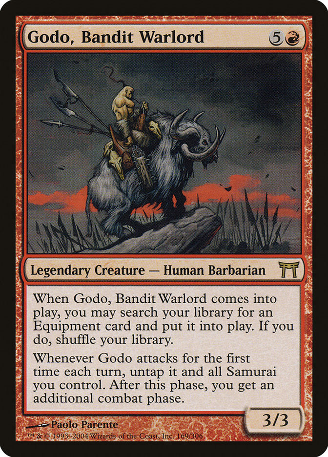 Godo, Bandit Warlord [Champions of Kamigawa] - Magic: The Gathering - Card Brawlers | Quebec | Canada |