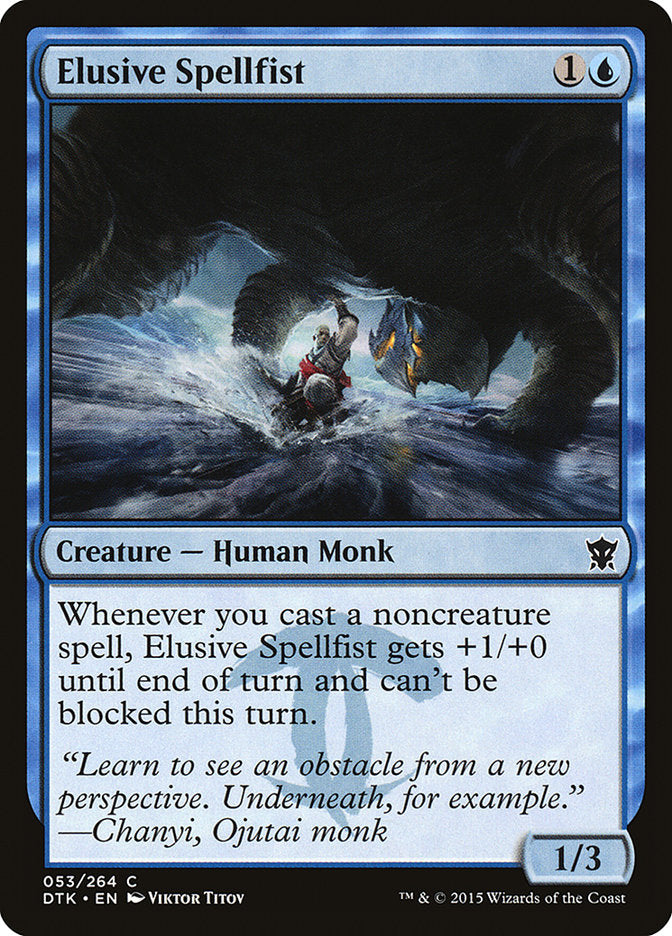 Elusive Spellfist [Dragons of Tarkir] - Magic: The Gathering - Card Brawlers | Quebec | Canada |
