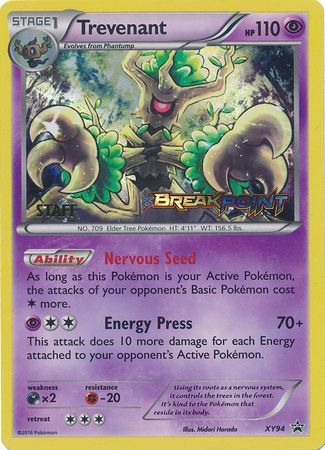 Trevenant (XY94) (Staff) [XY: Black Star Promos] - Pokémon - Card Brawlers | Quebec | Canada |