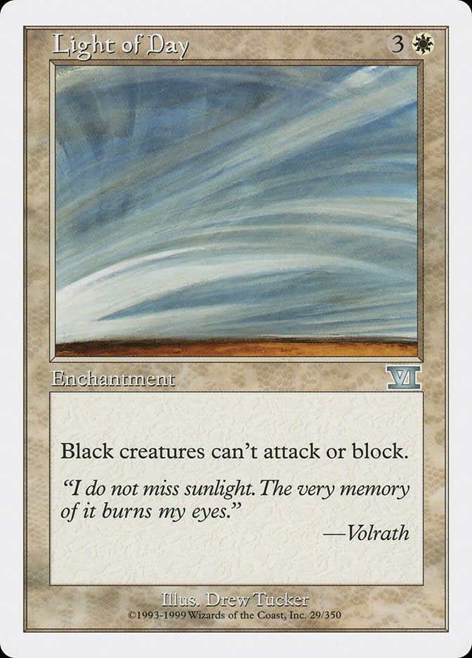 Light of Day [Classic Sixth Edition] - Magic: The Gathering - Card Brawlers | Quebec | Canada |