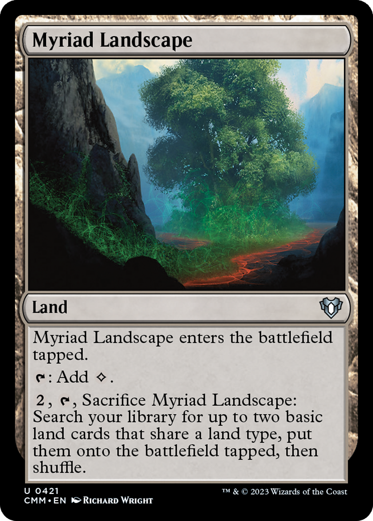 Myriad Landscape [Commander Masters] - Magic: The Gathering - Card Brawlers | Quebec | Canada |