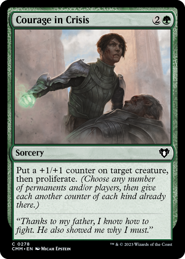 Courage in Crisis [Commander Masters] - Magic: The Gathering - Card Brawlers | Quebec | Canada |