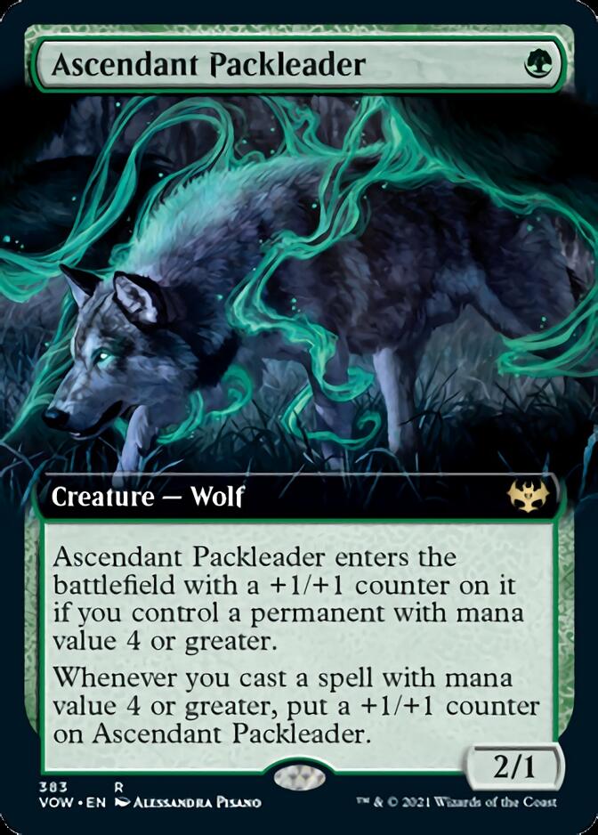 Ascendant Packleader (Extended Art) [Innistrad: Crimson Vow] - Magic: The Gathering - Card Brawlers | Quebec | Canada |