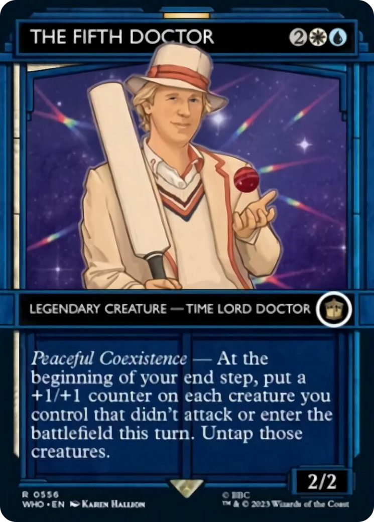 The Fifth Doctor (Showcase) [Doctor Who] - Magic: The Gathering - Card Brawlers | Quebec | Canada |