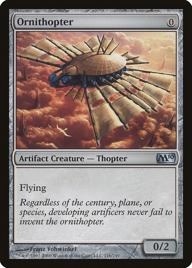 Ornithopter [Magic 2010] - Magic: The Gathering - Card Brawlers | Quebec | Canada |
