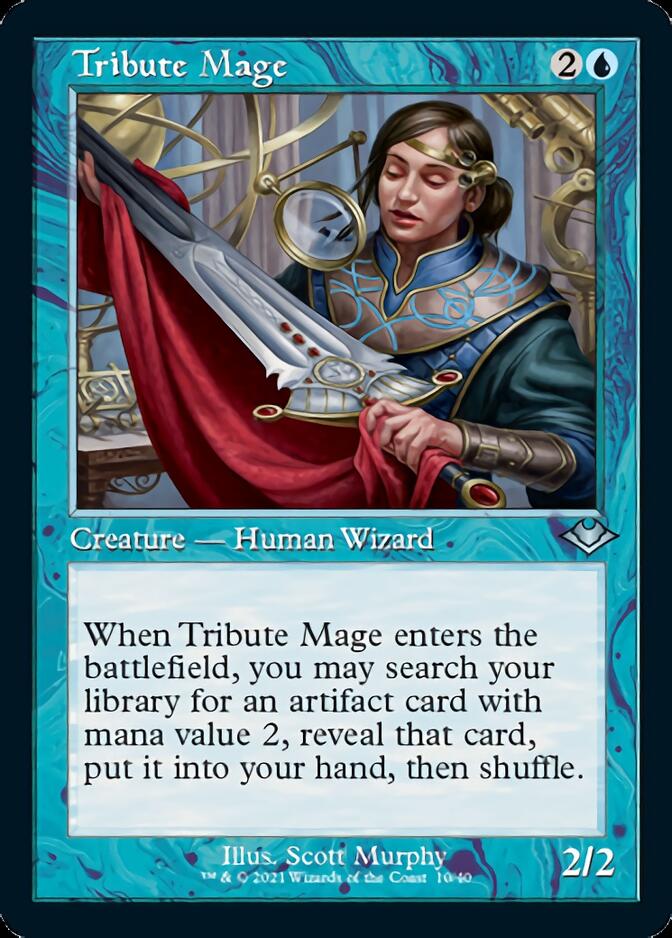 Tribute Mage (Retro Foil Etched) [Modern Horizons] - Magic: The Gathering - Card Brawlers | Quebec | Canada |