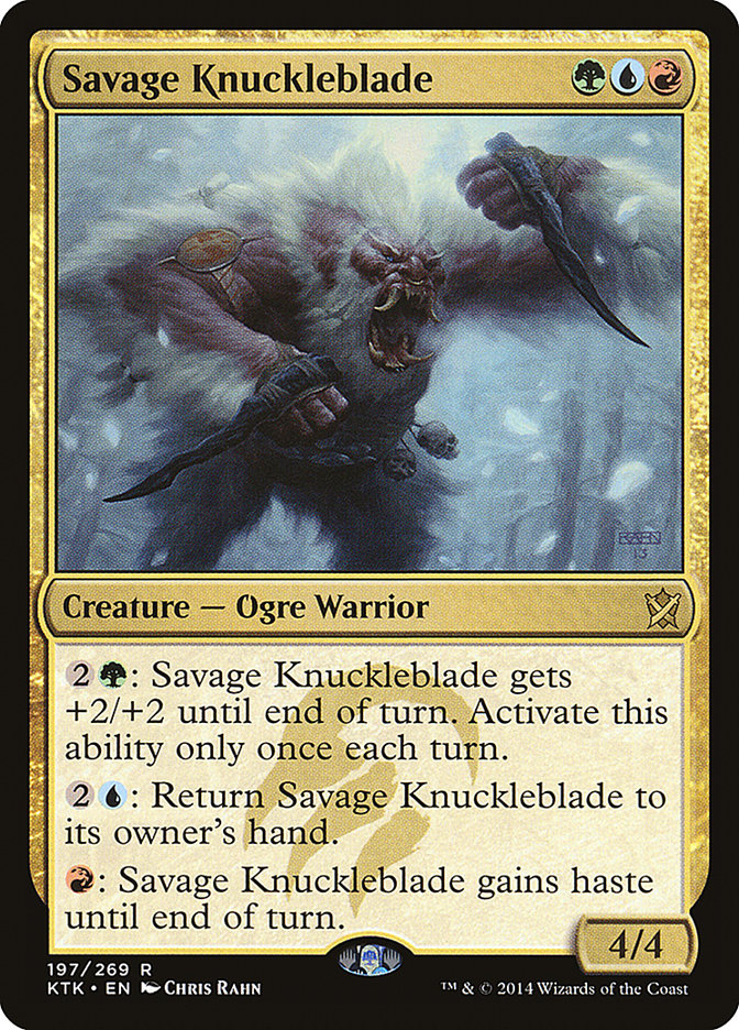 Savage Knuckleblade [Khans of Tarkir] - Magic: The Gathering - Card Brawlers | Quebec | Canada |