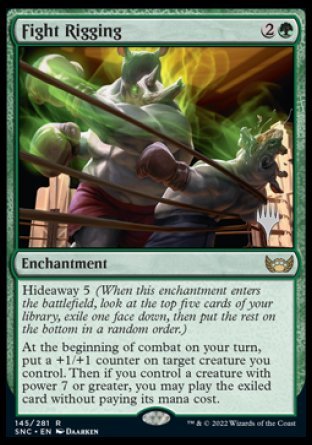 Fight Rigging (Promo Pack) [Streets of New Capenna Promos] - Magic: The Gathering - Card Brawlers | Quebec | Canada |