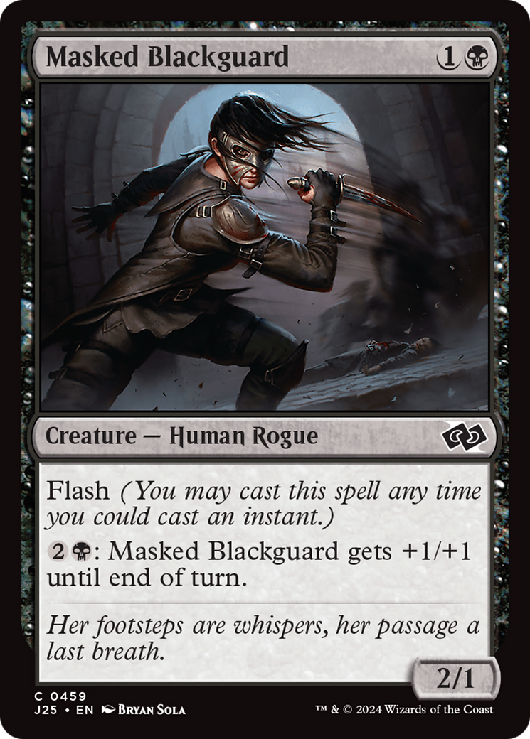 Masked Blackguard [Foundations Jumpstart] - Magic: The Gathering - Card Brawlers | Quebec | Canada |
