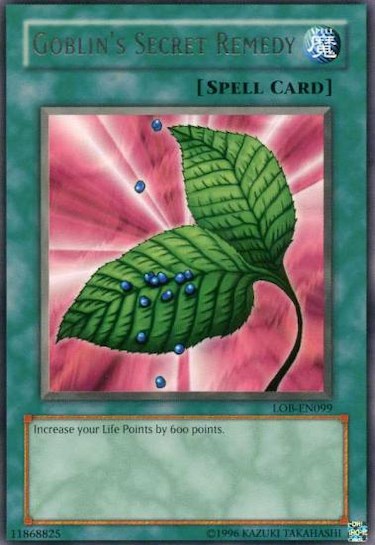 Goblin's Secret Remedy [LOB-EN099] Rare - Yu-Gi-Oh! - Card Brawlers | Quebec | Canada |