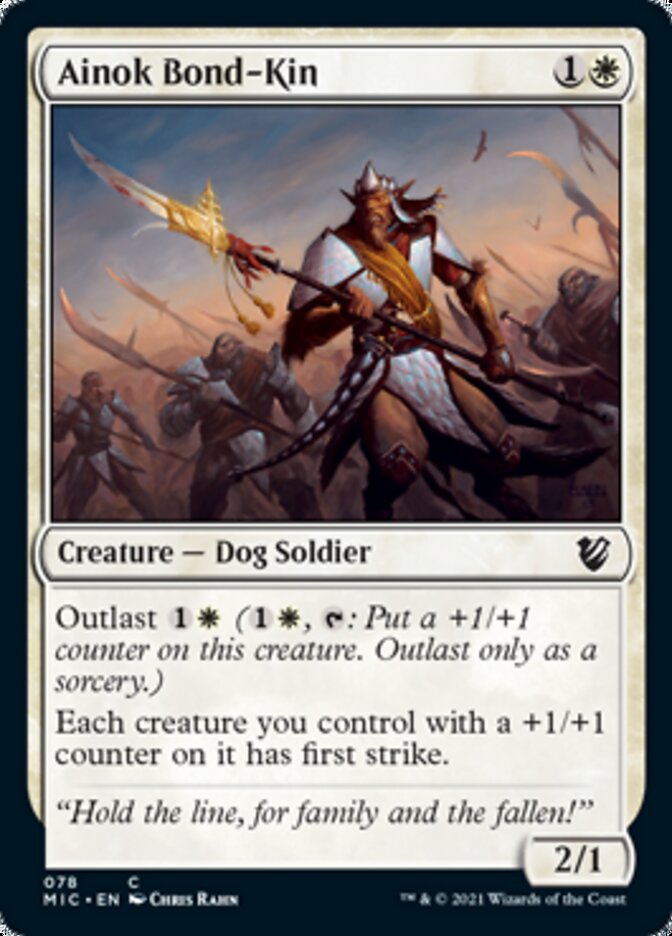 Ainok Bond-Kin [Innistrad: Midnight Hunt Commander] - Magic: The Gathering - Card Brawlers | Quebec | Canada |