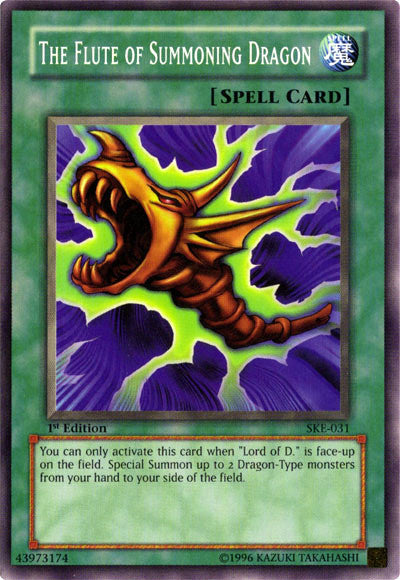 The Flute of Summoning Dragon [SKE-031] Common - Yu-Gi-Oh! - Card Brawlers | Quebec | Canada |
