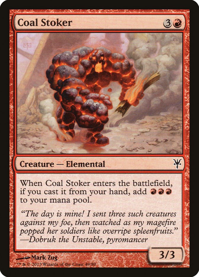 Coal Stoker [Duel Decks: Sorin vs. Tibalt] - Magic: The Gathering - Card Brawlers | Quebec | Canada |