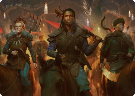 Candlelit Cavalry Art Card [Innistrad: Midnight Hunt Art Series] - Magic: The Gathering - Card Brawlers | Quebec | Canada |