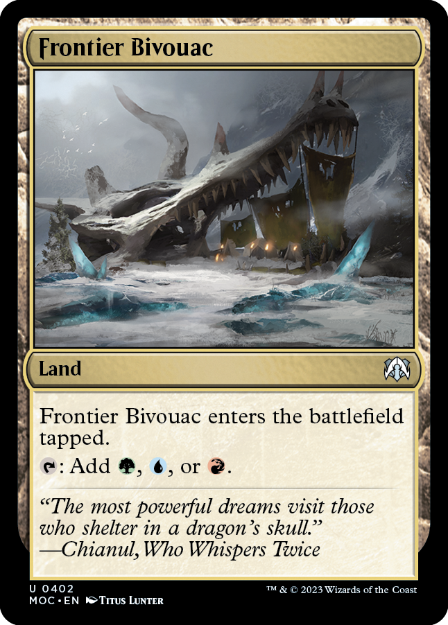 Frontier Bivouac [March of the Machine Commander] - Magic: The Gathering - Card Brawlers | Quebec | Canada |