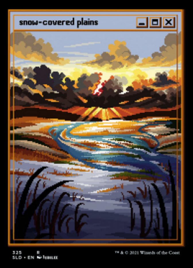 Snow-Covered Plains (325) [Secret Lair Drop Series] - Magic: The Gathering - Card Brawlers | Quebec | Canada |