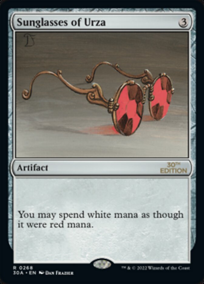 Sunglasses of Urza [30th Anniversary Edition] - Magic: The Gathering - Card Brawlers | Quebec | Canada |