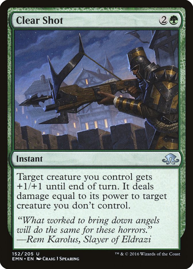 Clear Shot [Eldritch Moon] - Magic: The Gathering - Card Brawlers | Quebec | Canada |