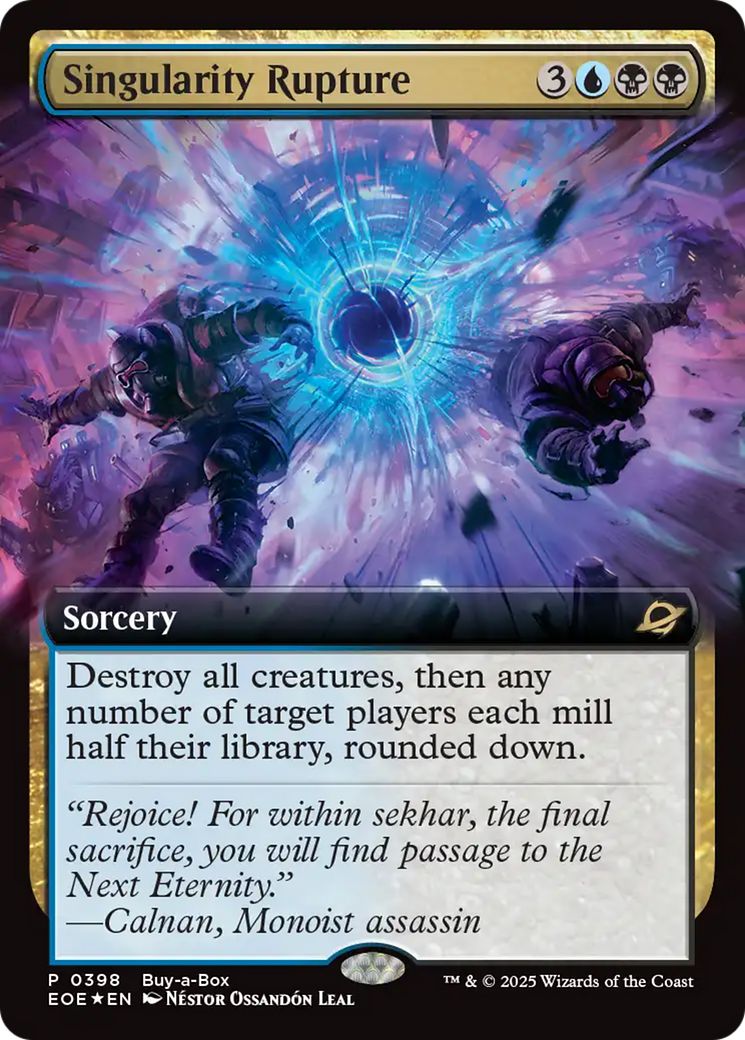 Singularity Rupture [Edge of Eternities Promo Pack] - Magic: The Gathering - Card Brawlers | Quebec | Canada |