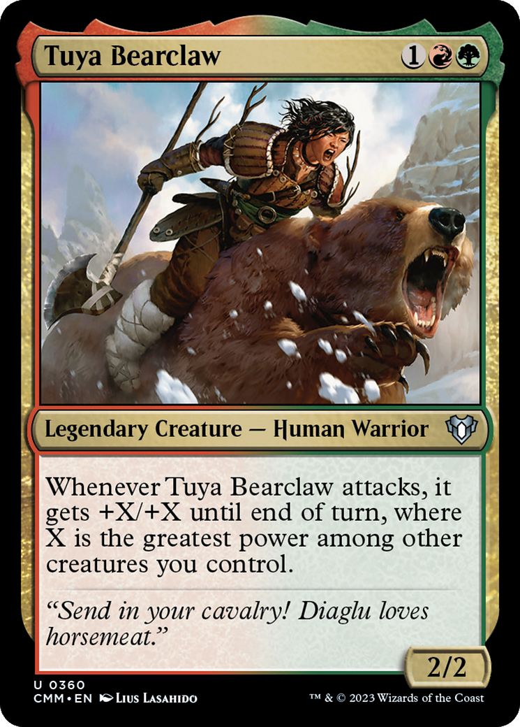 Tuya Bearclaw [Commander Masters] - Magic: The Gathering - Card Brawlers | Quebec | Canada |