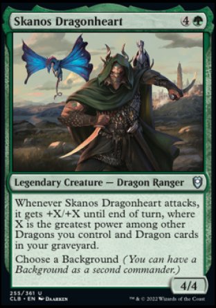 Skanos Dragonheart [Commander Legends: Battle for Baldur's Gate] - Magic: The Gathering - Card Brawlers | Quebec | Canada |