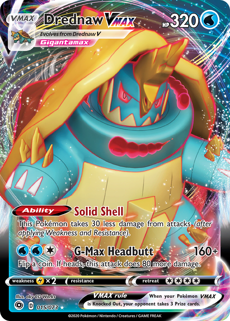 Drednaw VMAX (015/073) [Sword & Shield: Champion's Path] - Pokémon - Card Brawlers | Quebec | Canada |