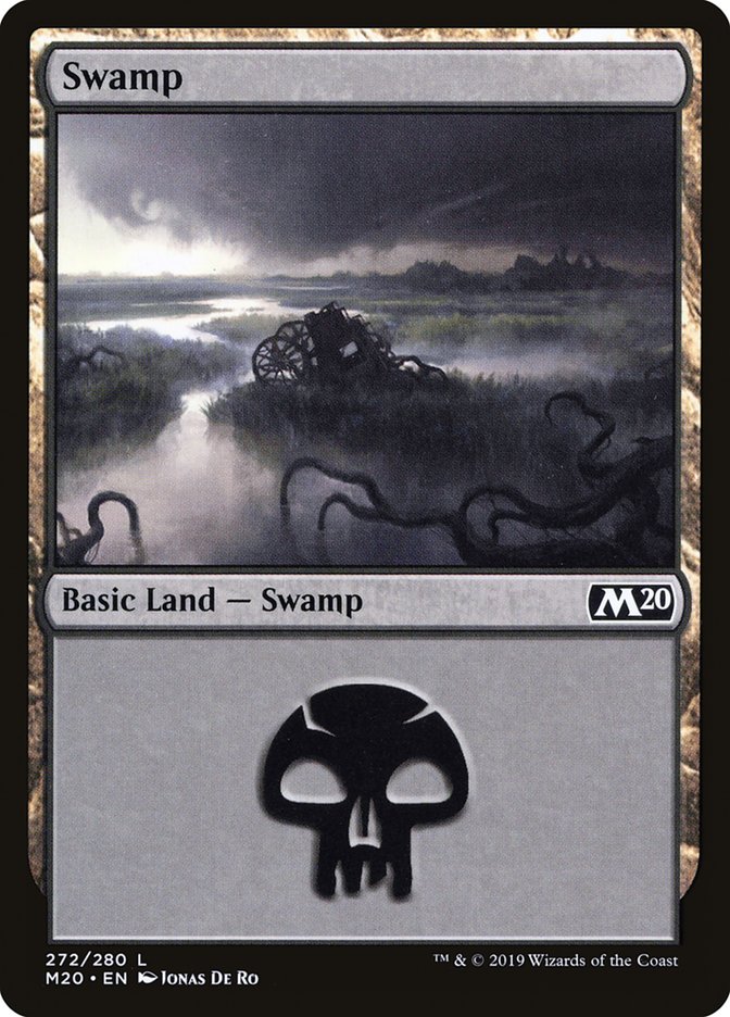 Swamp (272) [Core Set 2020] - Magic: The Gathering - Card Brawlers | Quebec | Canada |