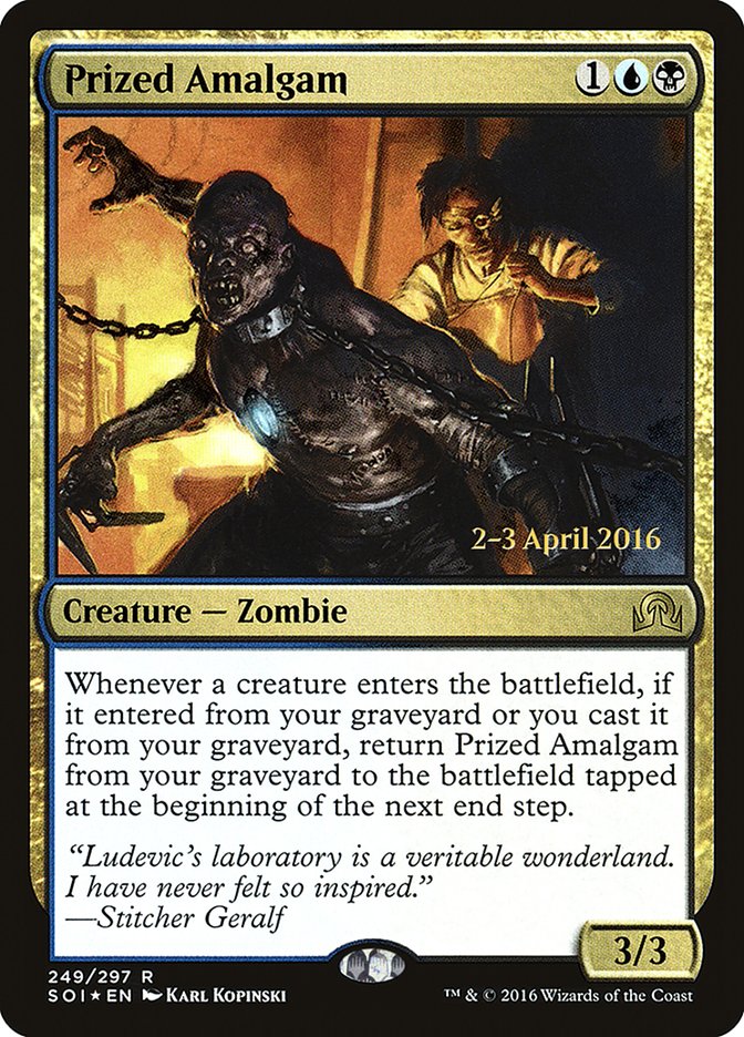 Prized Amalgam [Shadows over Innistrad Prerelease Promos] - Magic: The Gathering - Card Brawlers | Quebec | Canada |