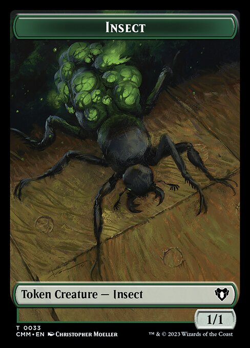 Eldrazi Spawn // Insect Double-Sided Token [Commander Masters Tokens] - Magic: The Gathering - Card Brawlers | Quebec | Canada |
