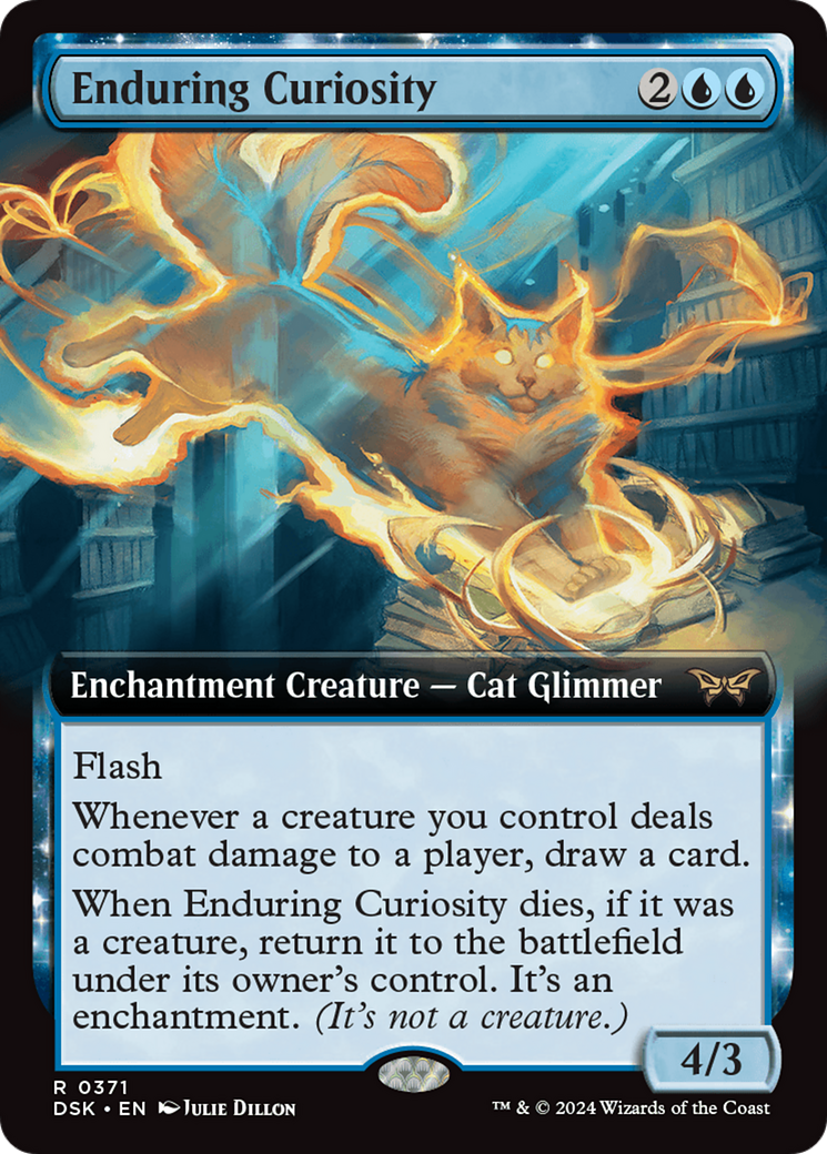 Enduring Curiosity (Extended Art) [Duskmourn: House of Horror] - Magic: The Gathering - Card Brawlers | Quebec | Canada |