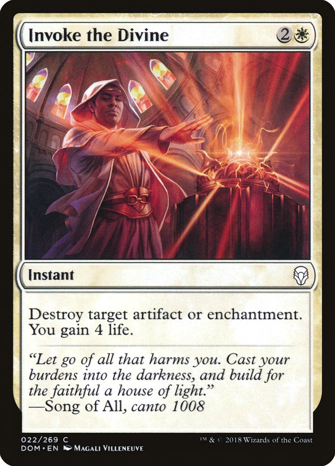 Invoke the Divine [Dominaria] - Magic: The Gathering - Card Brawlers | Quebec | Canada |