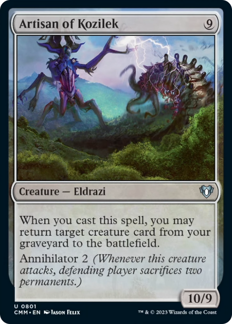 Artisan of Kozilek [Commander Masters] - Magic: The Gathering - Card Brawlers | Quebec | Canada |