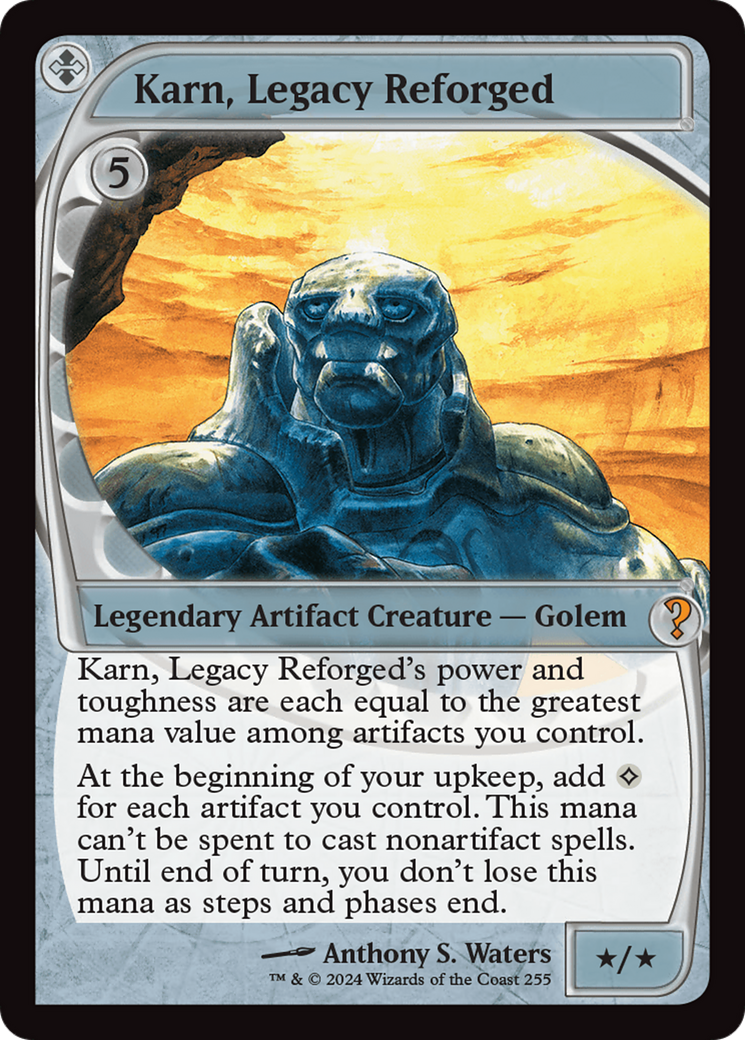 Karn, Legacy Reforged (Future Sight) [Mystery Booster 2] - Magic: The Gathering - Card Brawlers | Quebec | Canada |