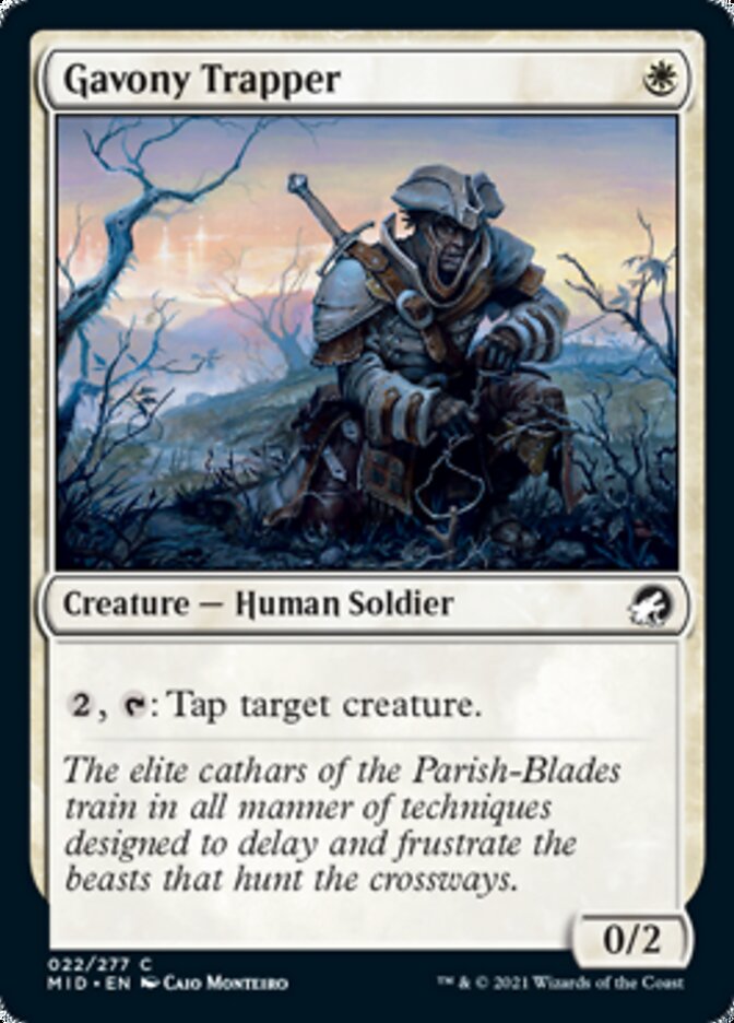 Gavony Trapper [Innistrad: Midnight Hunt] - Magic: The Gathering - Card Brawlers | Quebec | Canada |