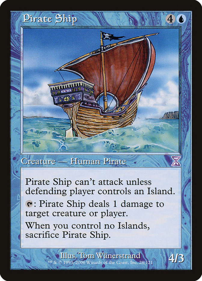 Pirate Ship [Time Spiral Timeshifted] - Magic: The Gathering - Card Brawlers | Quebec | Canada |