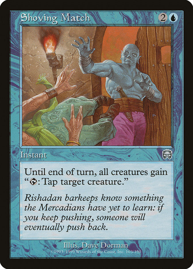 Shoving Match [Mercadian Masques] - Magic: The Gathering - Card Brawlers | Quebec | Canada |