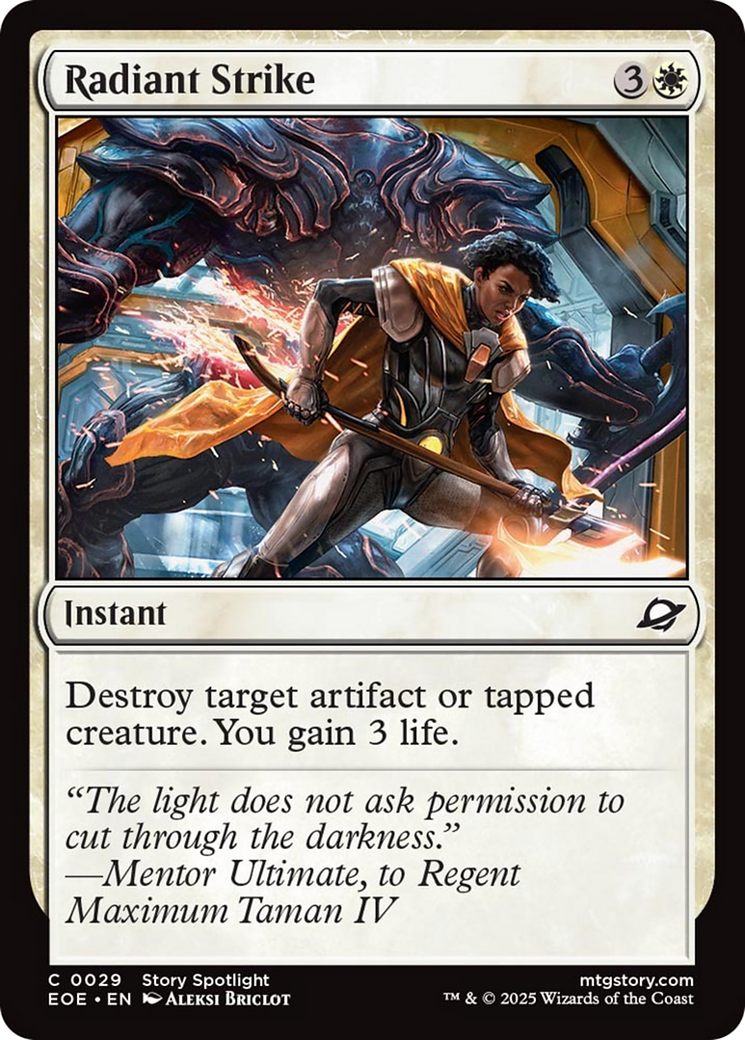 Radiant Strike [Edge of Eternities] - Magic: The Gathering - Card Brawlers | Quebec | Canada |