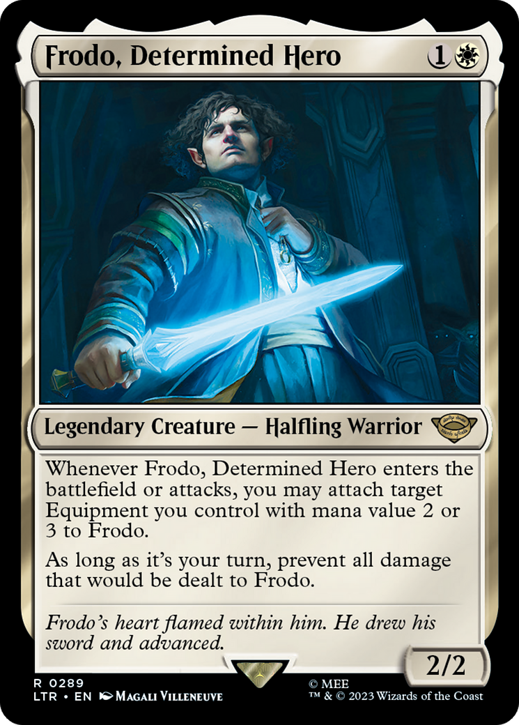 Frodo, Determined Hero [The Lord of the Rings: Tales of Middle-Earth] - Magic: The Gathering - Card Brawlers | Quebec | Canada |