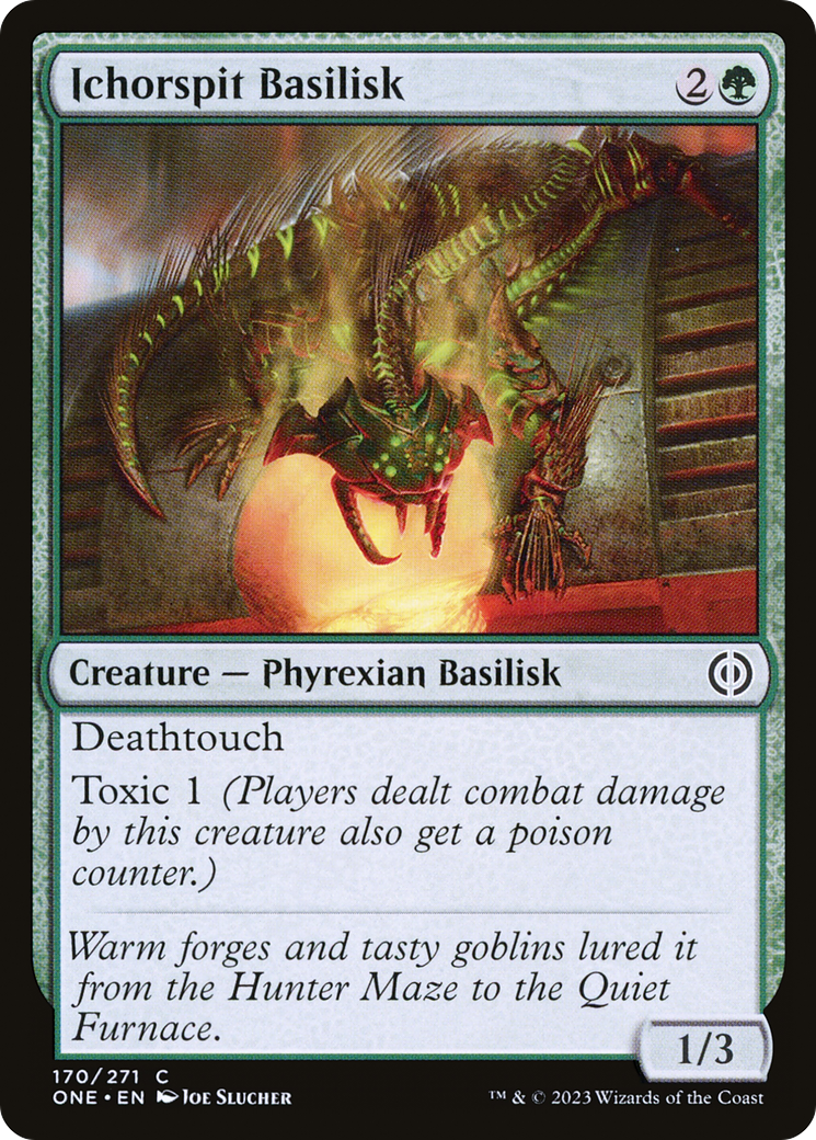 Ichorspit Basilisk [Phyrexia: All Will Be One] - Magic: The Gathering - Card Brawlers | Quebec | Canada |