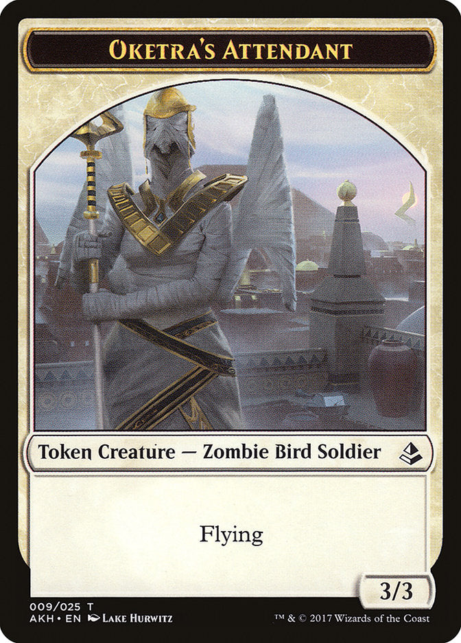 Oketra's Attendant // Beast Double-Sided Token [Amonkhet Tokens] - Magic: The Gathering - Card Brawlers | Quebec | Canada |